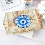 سینی فلزی طرح چشم زخم کد 4