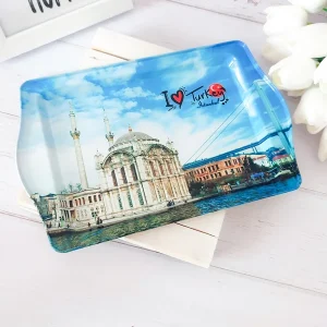 سینی فلزی طرح ترکیه کد 2