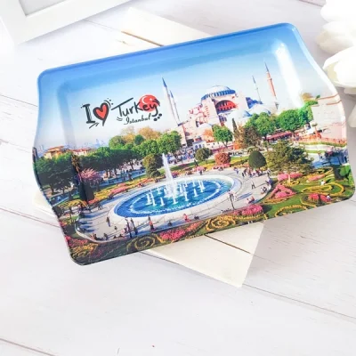 سینی فلزی طرح ترکیه کد 4