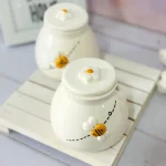 خرید عسل خوردی سرامیکی طرح زنبور