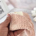 خرید حوله سر دکمه دار